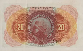 Cape Verde 20 000, 1909 reverse