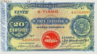 Cape Verde 20 Centavos, 1914 image
