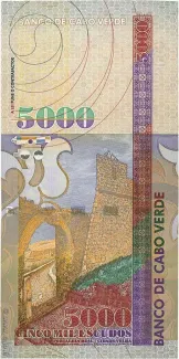 Cape Verde 5.000 Escudos, 2000 reverse