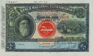 Cape Verde 5.000 Réis, 1909