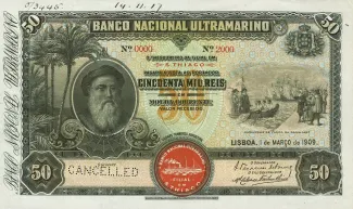Cape Verde 50 000, 1909