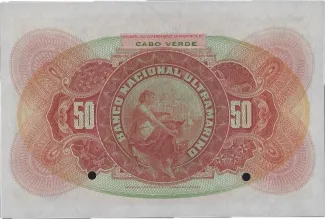 Cape Verde 50 Escudos, 1941 reverse