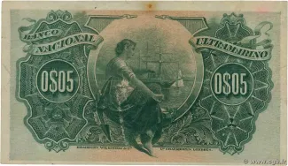 Cape Verde 5 Centavos, 1914 reverse