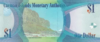 Cayman Islands 1 Dollar - Elizabeth II, 2010-2024 reverse