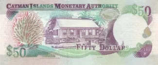Cayman Islands 50 Dollars - Elizabeth II, 2003 reverse