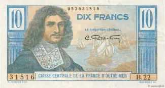 Central African States 10 Francs, 1947 image