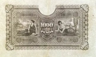 Chile 1.000 Pesos, 1925 reverse