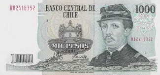 Chile 1.000 Pesos, 2009 image