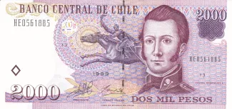 Chile 2.000 Pesos, 2003 image