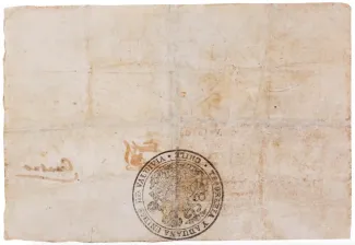 Chile 4 Reales, 1840-1844 reverse