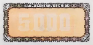 Chile 5.000 Pesos, 1932 reverse