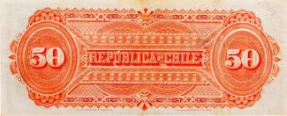 Chile 50 Pesos, 1904-1999 reverse
