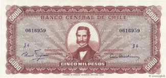 Chile 5 Escudos, 1962 image