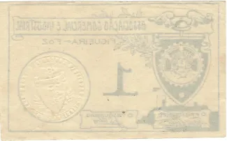 Coimbra, District of 1 Centavo, reverse