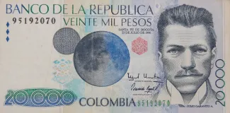 Colombia 20.000 Pesos, 1998 image