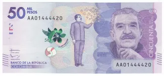 Colombia 50.000 Pesos, 2020 image