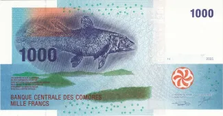 Comoro Islands 1.000 Francs, 2020 image
