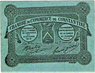 Constantine, Department of 5 Centimes, 1915 image