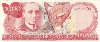 Costa Rica 1.000 Colones, 2005 image