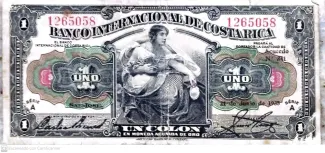 Costa Rica 1 Colón, 1935 image