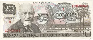 Costa Rica 20 Colones, 1983 image