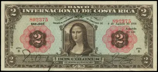Costa Rica 2 Colones, 1936 image