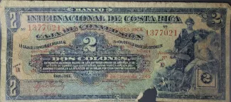 Costa Rica 2 Colones, 1940 image