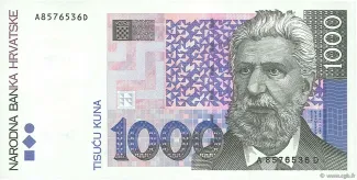 Croatia 1.000 Kuna, 1993 image