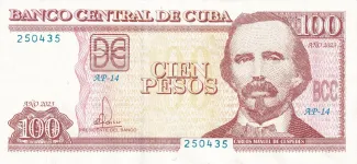 Cuba 100 Pesos, 2023 image