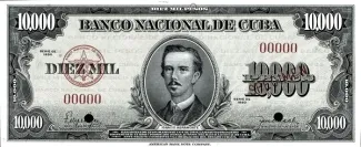 Cuba 10 000, 1950 image
