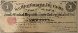 Cuba 1 Peso, 1869