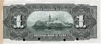 Cuba 1 Peso, 1905 reverse