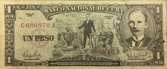 Cuba 1 Peso, 1959 image