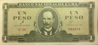 Cuba 1 Peso, 1965 image