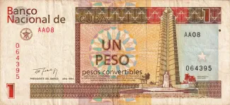 Cuba 1 Peso, 1994 image