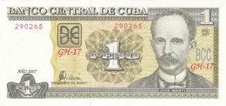Cuba 1 Peso, 2017 image