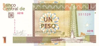 Cuba 1 Peso, 2017 image