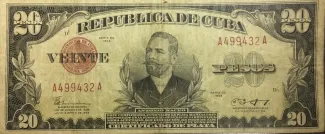 Cuba 20 Pesos, 1948 image