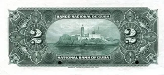 Cuba 2 Pesos, 1905 reverse