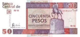Cuba 50 Pesos, 2011 image