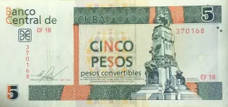 Cuba 5 Pesos, 2017 image