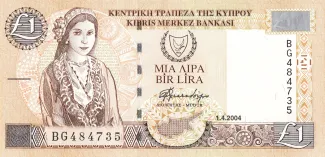 Cyprus 1 Pound, 2004 image