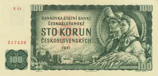 Czechoslovakia 100 Korun, 1990 image