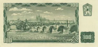 Czechoslovakia 100 Korun, 1961-1990 reverse