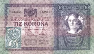 Czechoslovakia 10 Korun, 1919 image