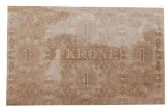 Czechoslovakia 1 Krone, 1918 reverse