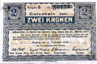 Czechoslovakia 2 Kronen, 1918 image