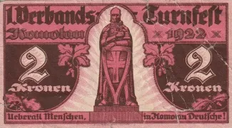 Czechoslovakia 2 Kronen, 1922 image