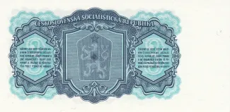 Czechoslovakia 3 Koruny, 1961 reverse
