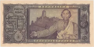 Czechoslovakia 50 Korun, 1922 image